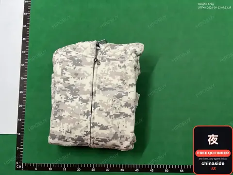 Digital Camo Zip-Up Hoodie