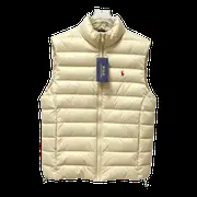 Ralph Lauren Vest - Cream Puffer Vest