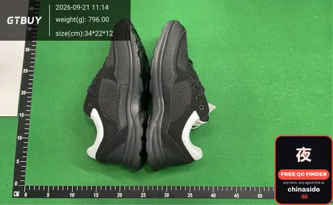 Black and White Sneakers