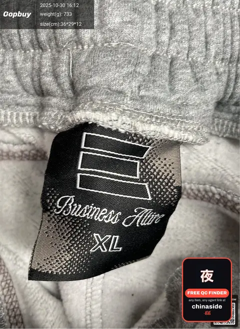 Embroidered Fleece Jogger Pants