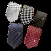 Louis Vuitton Tie - Check Tie Multi-Colour, Men's