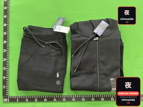 Double-Knit Zip-Up Hoodie and Pants Set