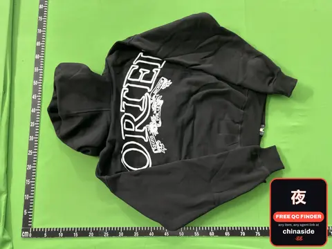 Black And White Print Hoodie
