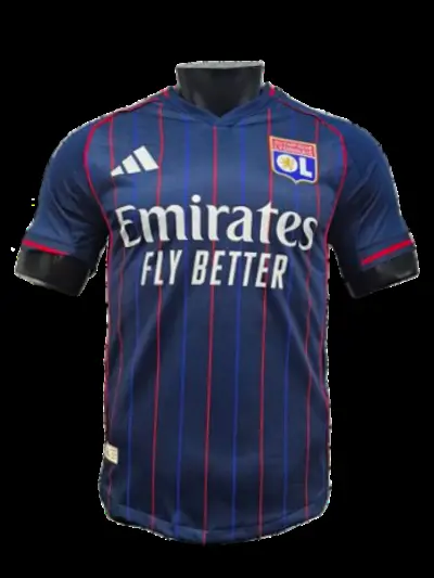 2526 Season Lyon away player version jersey