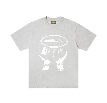 Corteiz Tee - Grey Hands Print