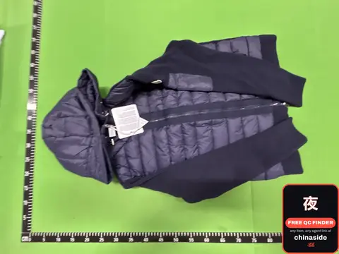 Knitted Splicing Down Jacket