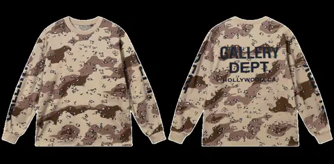 Gallery Dept Long Tee - Desert Camo Long Sleeve