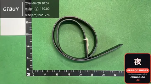 Smooth Buckle Casual Belt