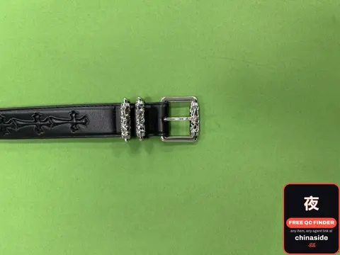 Cross Buckle Belt