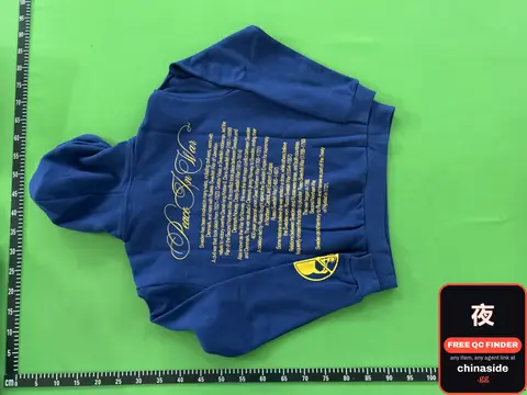 Blue One Man Hoodie