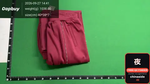 ME Red Reflective Sweatpants
