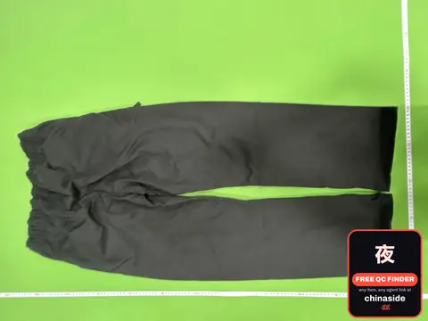 Black Elastic Waist Pants