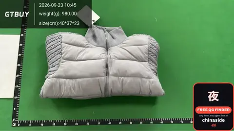 Gray Duck Down Jacket