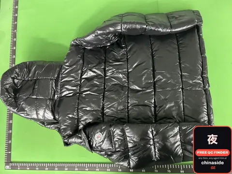 Black Moncler Style Jacket