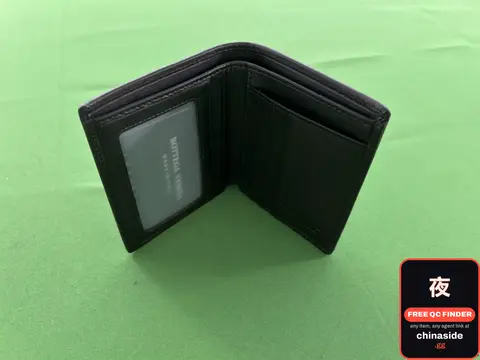BV Sheepskin Hand-Woven Wallet