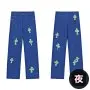 Chrome Hearts Jeans - Blue Green Cross Patch