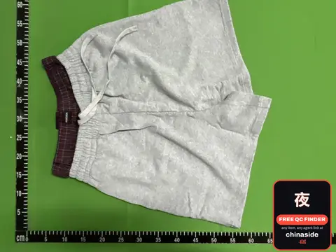 Plaid Double Waist Sweatpants