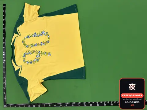 Brazil Floral Embroidered T-Shirt