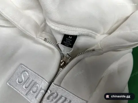 Paint Spot Three-Color Zipper Hoodie