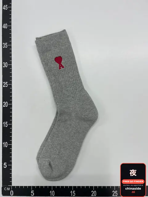 Ami Love Striped Cotton Socks