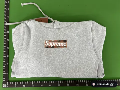 Supreme Patch Logo Embroidered Hoodie Set