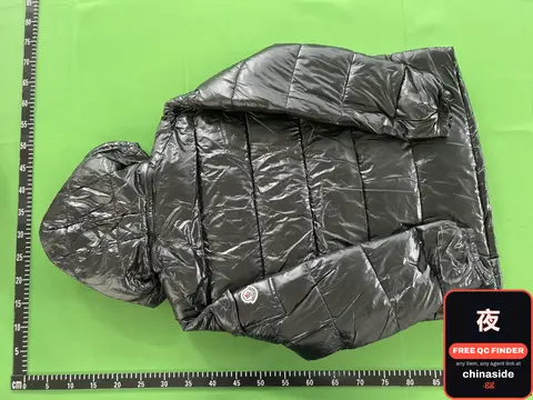 Black Quilted Hoodie Jacket