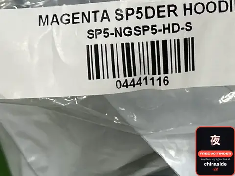 Magenta Sp5der Hoodie