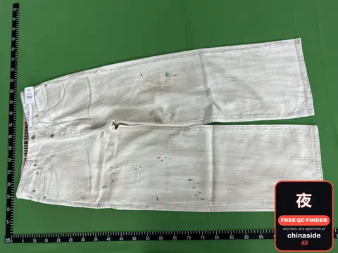 No Faith Studios Distressed Denim Pants