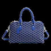 Goyard Bag - Blue Boston
