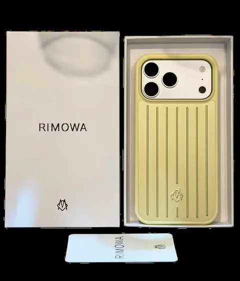 Phone Case - Gold Luggage Case