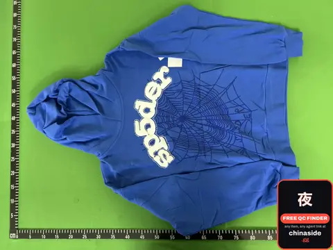 Spiderweb Print Hooded Sweatshirt