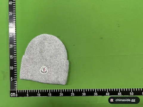 Moncler Style Rabbit Fur Beanie