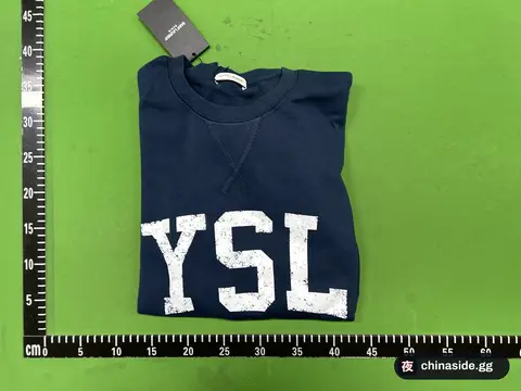 YS Logo Print Crewneck Sweatshirt