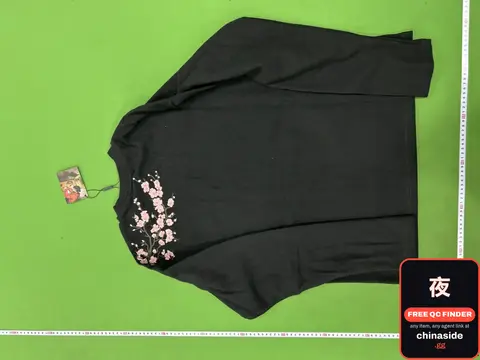 Black Cherry Blossom Sweater