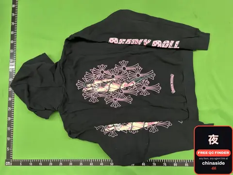 Heron Preston Deadlydoll Zip Hoodie
