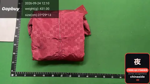 Red Gucci Patterned Jacket