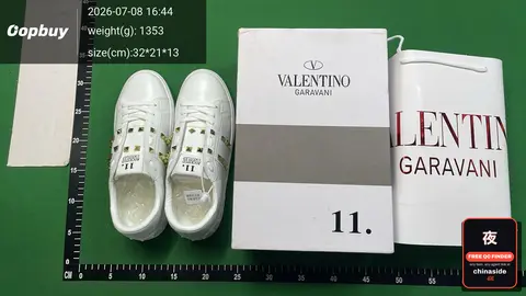 White Leather Color-Block Sneakers