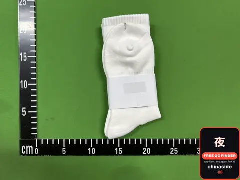 White Shark Embroidery Socks