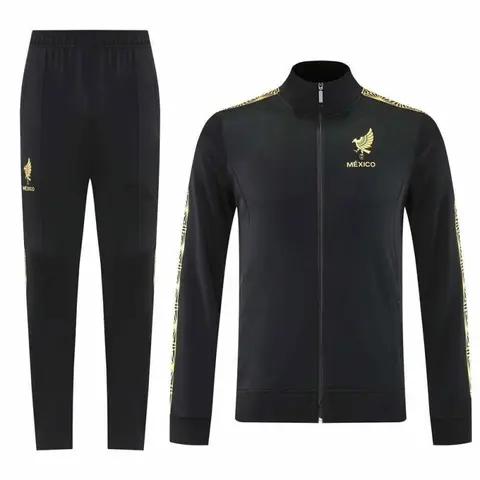 2526 season Mexico Black Gold Edition Training jacket set