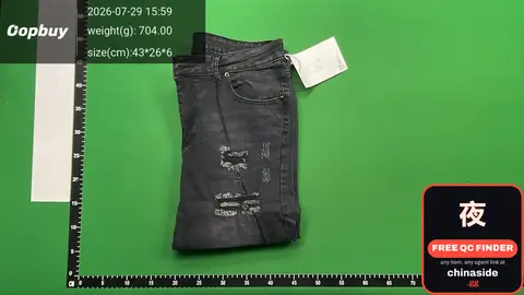 Distressed Black Jeans