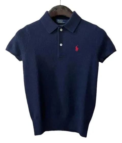 Ralph Lauren Cropped Polo Sweater