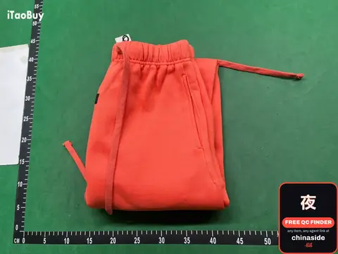 Coral Red Pants