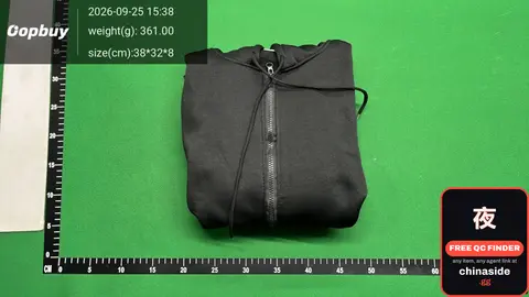 Black Zip-Up Hoodie