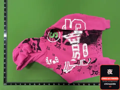 Pink Graphic Hoodie