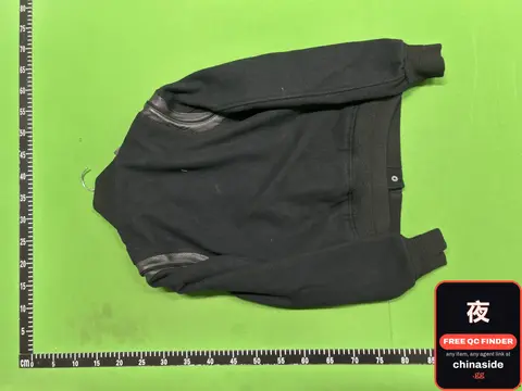 Black Patchwork Baseball Jacket