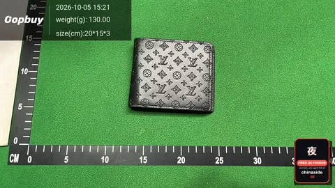 Letter-Print Men's Wallet