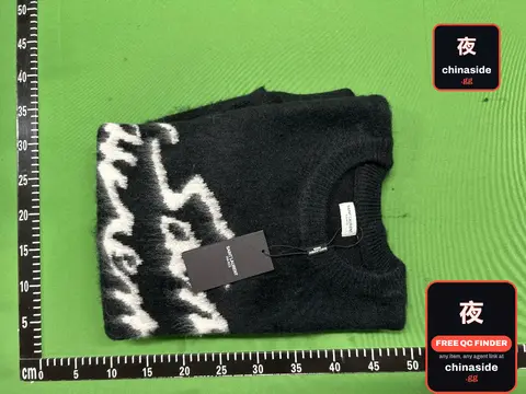 Seahorse-Fur Crew-Neck Sweater