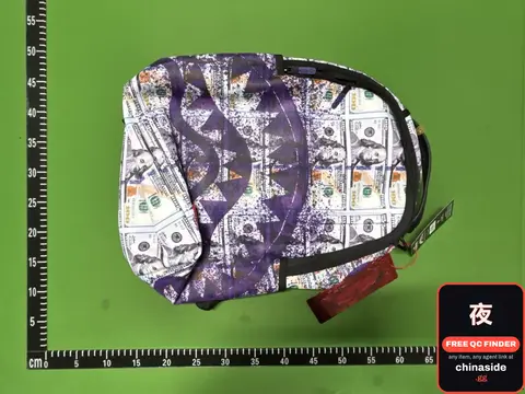 Sprayground Shark Mouth Checkerboard Backpack