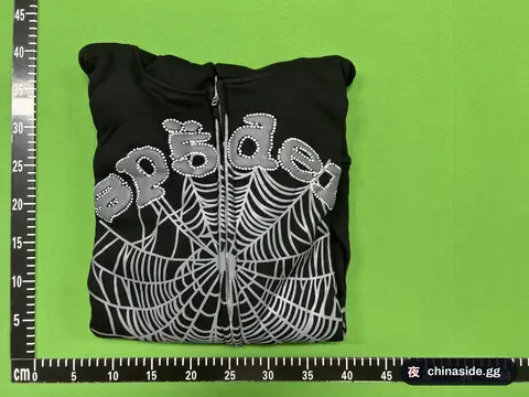 Black Zipper Hoodie Set