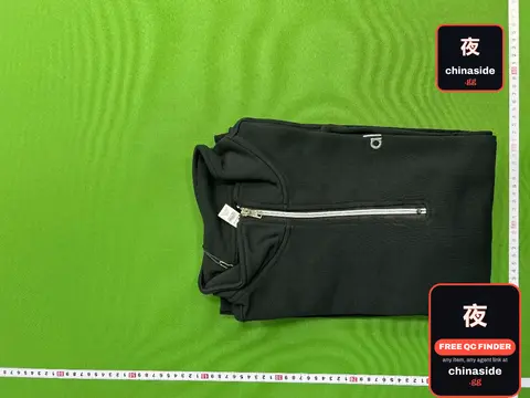 Black Zippered Hoodie